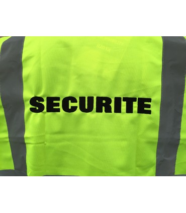 Gilet FLUO Staff ou Sécurité