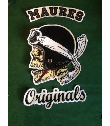 écusson MAURES ORIGINALS  DOS