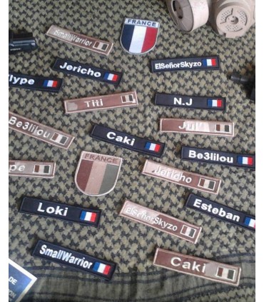 BANDES PATROS - Ecusson-de-France