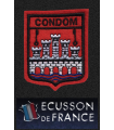 Ecusson brodé Ville de CONDOM