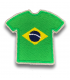 Ecusson maillot Brésil adhésif 