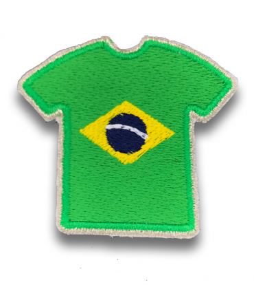 Ecusson maillot Brésil adhésif