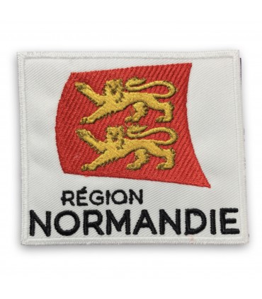 écusson brodé région Normandie
