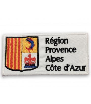 écusson brodé région Provence Alpes Côte d'Azur