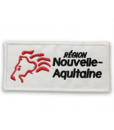 écusson brodé région Nouvelle Aquitaine