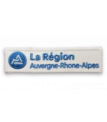 écusson brodé région Auvergne Rhone Alpes