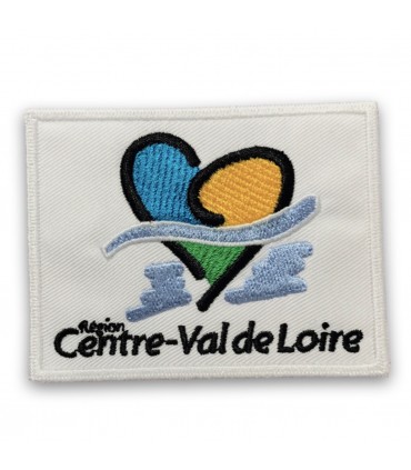 écusson brodé région centre Val de loire
