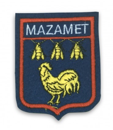 Ecusson brodé Ville MAZAMET