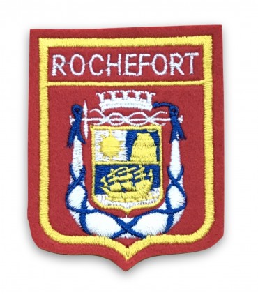 Ecusson brodé Ville ROCHEFORT