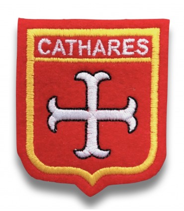 Ecusson brodé Ville CATHARES