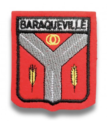 Ecusson brodé Ville BARAQUEVILLE
