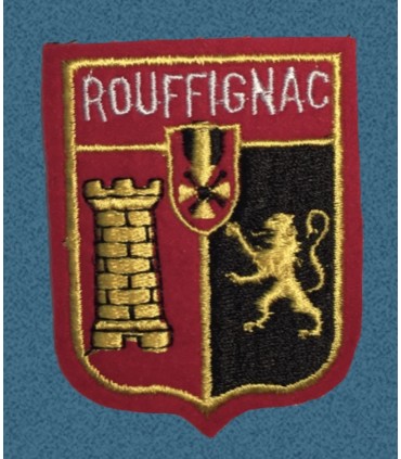 Ecusson brodé Ville de ROUFFIGNAC