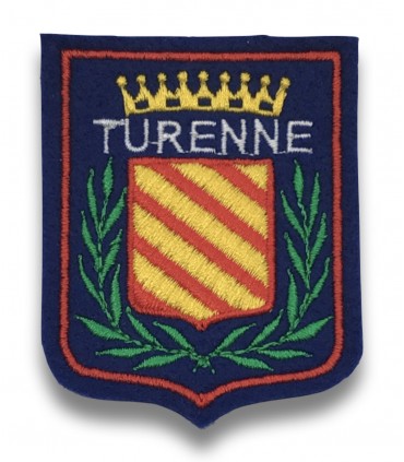 Ecusson brodé Ville TURENNE