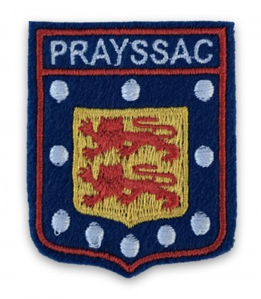 Ecusson brodé Ville PRAYSSAC