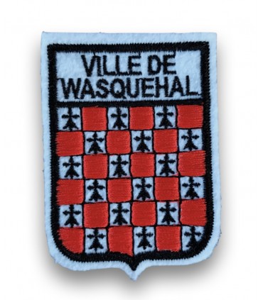 Ecusson brodé Ville WASQUEHAL