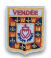 Ecusson brodé Ville région Vendée
