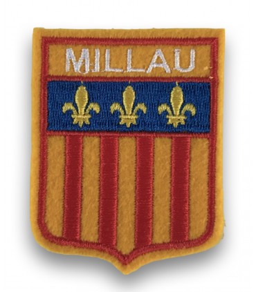 Ecusson brodé Ville MILLAU