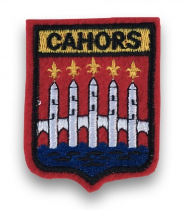 Ecusson brodé Ville CAHORS