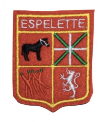 Ecusson brodé Ville de ESPELETTE