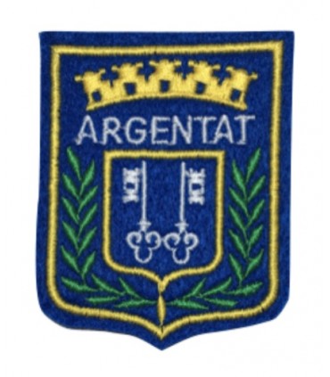 Ecusson brodé Ville de ARGENTAT