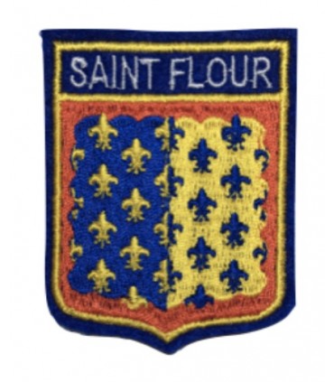 Ecusson brodé Ville de SAINT FLOUR