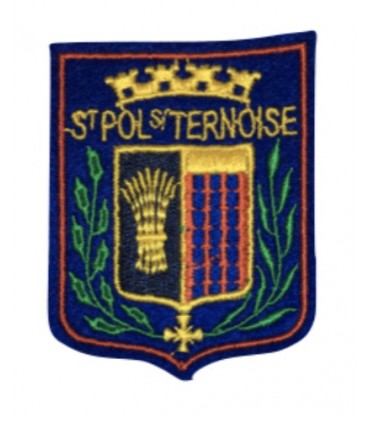 Ecusson brodé Ville de ST POL SUR TERNOISE