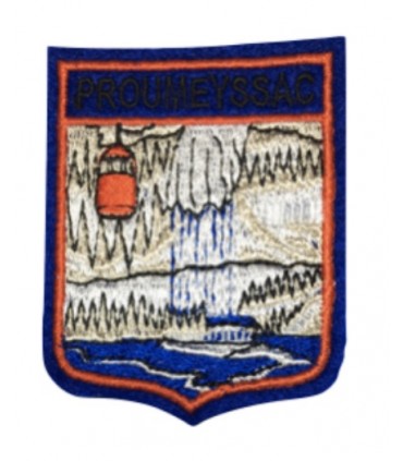 Ecusson brodé Ville de PROUMEYSSAC