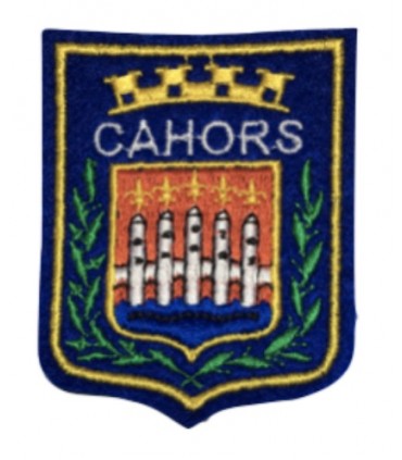 Ecusson brodé Ville de CAHORS