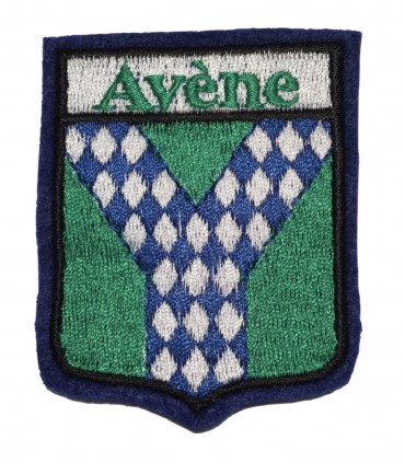 Ecusson brodé Ville de AVENE
