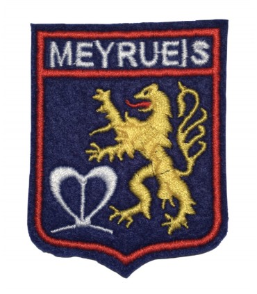 Ecusson brodé Ville de MEYRUEIS