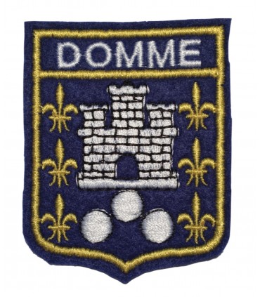 Ecusson brodé Ville de DOMME