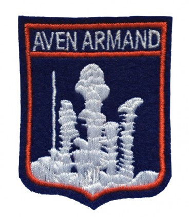 Ecusson brodé Ville de AVEN ARMAND