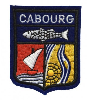 Ecusson brodé Ville de CABOURG