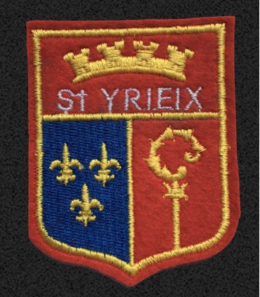 Ecusson brodé Ville de SAINT YRIEUX