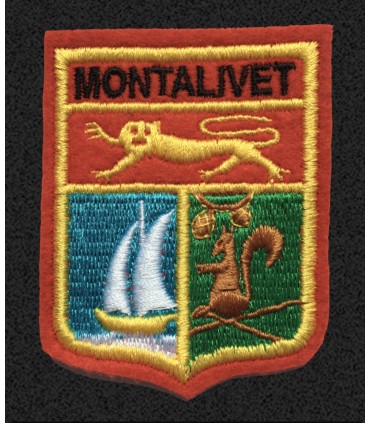 Ecusson brodé Ville de MONTALIVET