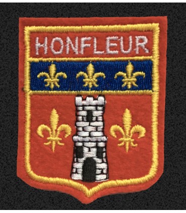 Ecusson brodé Ville de HONFLEUR