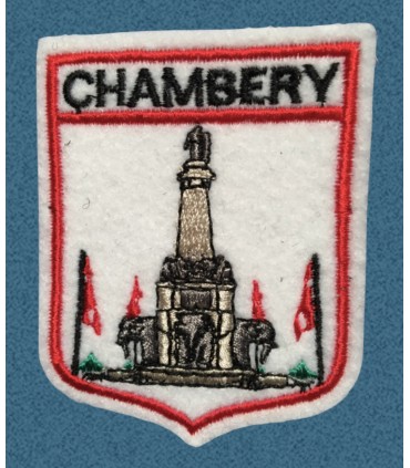 Ecusson brodé Ville de CHAMBERY