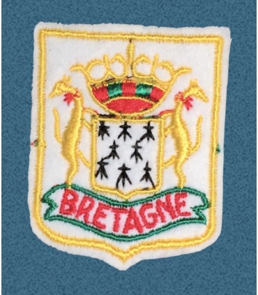 Ecusson brodé de la Région de la BRETAGNE