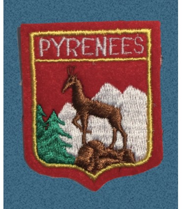 Ecusson brodé de le Région des PYRENEES