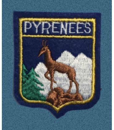 Ecusson brodé de le Région des PYRENEES