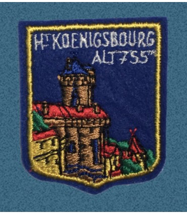 Ecusson brodé Haut KOENIGSBOURG