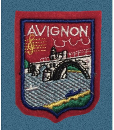 Ecusson brodé Ville de AVIGNON