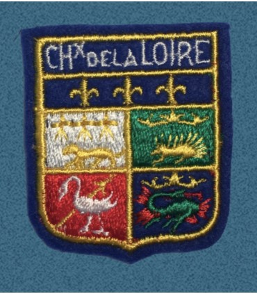 Ecusson brodé CHATEAUX DE LA LOIRE