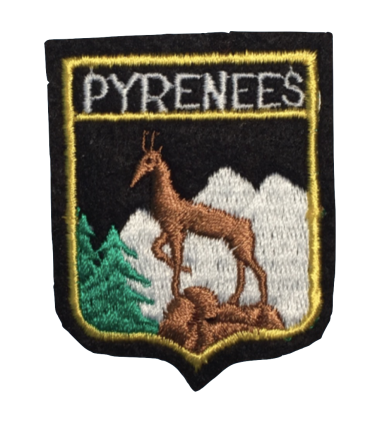 Ecusson brodé Région de pyrenees