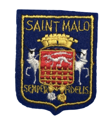Ecusson brodé Ville de SAINT MALO