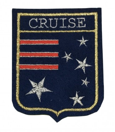 ÉCUSSON THERMOCOLLANT  FEUTRINE CRUISE