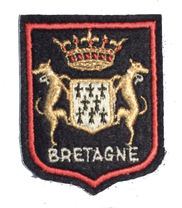 Ecusson brodé région BRETAGNE