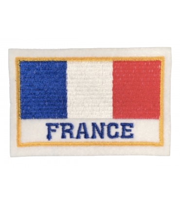 Ecusson brodé FRANCE Rectangle