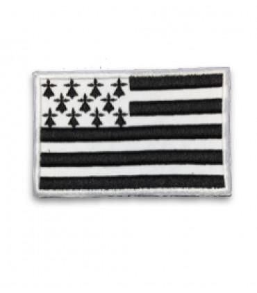 Ecusson brodé Drapeau BRETON