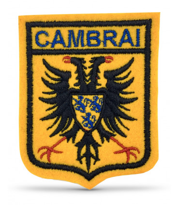 écusson brodé ville de Cambrai 59400